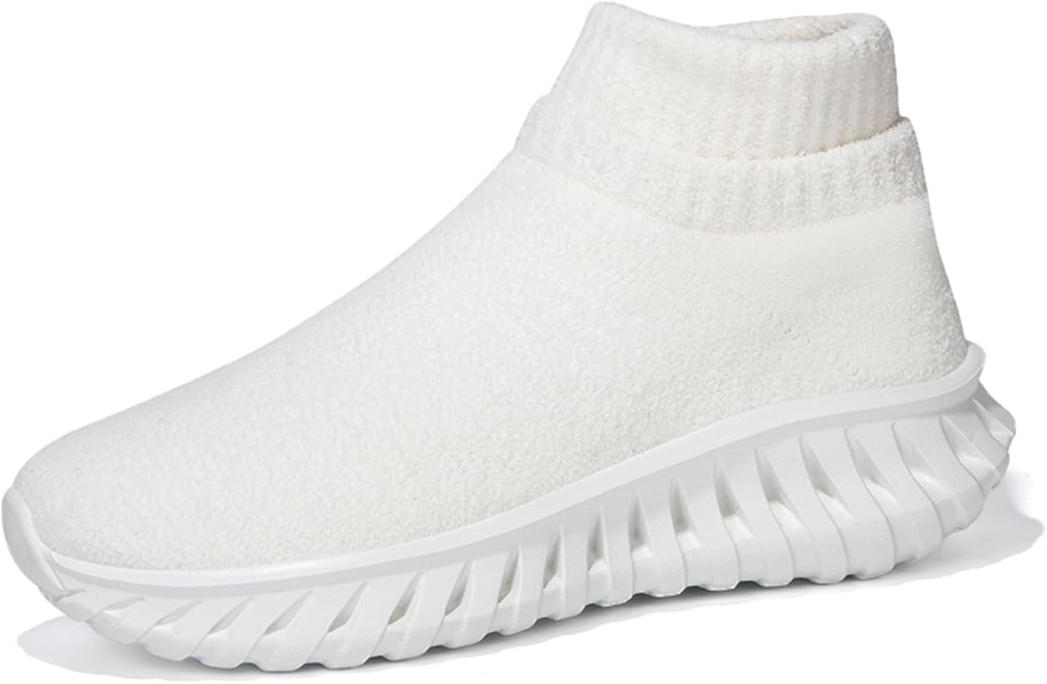 

Мужские модные повседневные кроссовки в уличном стиле с толстой подошвой для тенниса, ходьбы и бега, белые Generic