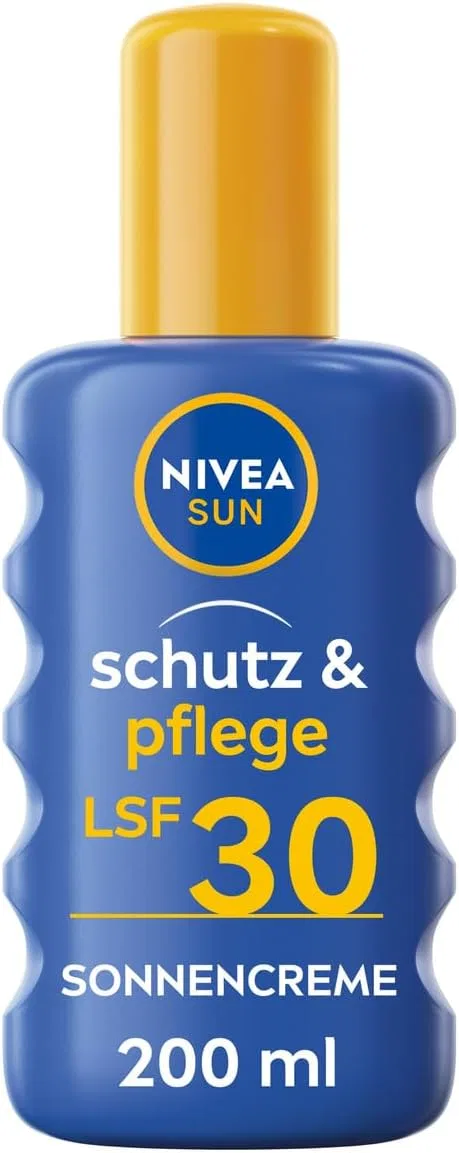 Солнцезащитный спрей Nivea Sun LSF 30 200 мл