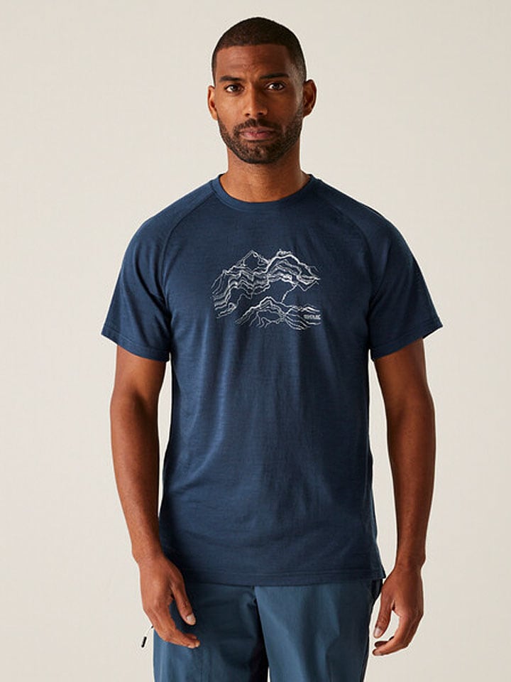 

Regatta Функциональная рубашка "Escade" темно-синего цвета