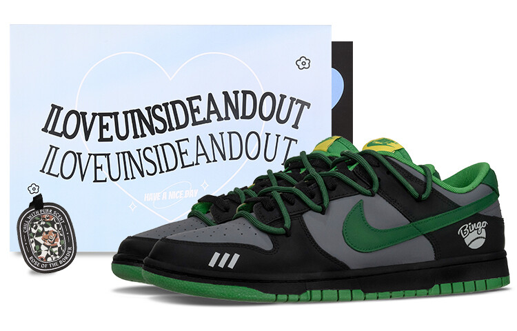 

Мужские кроссовки для скейтбординга Nike Dunk, Green