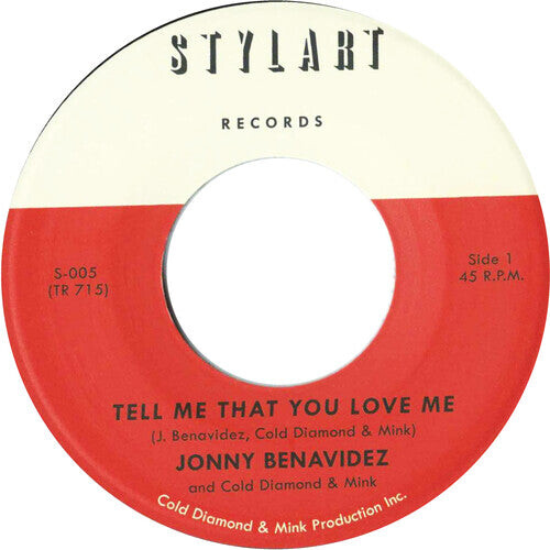 

Сингл 7" Benavidez, Jonny / Cold Diamond & Mink: Tell Me That You Love Me/Tell Me That You Love Me (Instrumental)