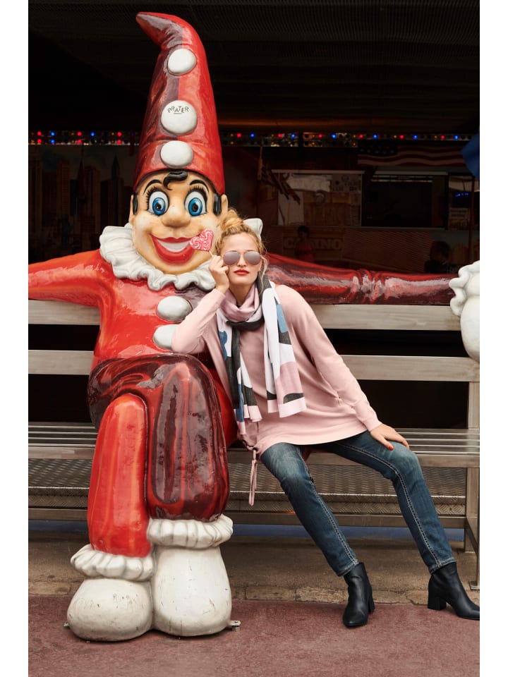 

Heine Длинный свитер розового цвета