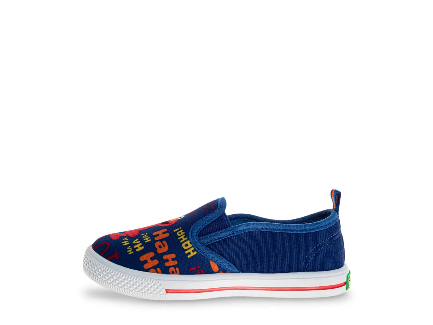 Слипоны Sesame Street Elmo and Cookie Monster Slip-On Sneaker - Kids', темно-синий — фото 3