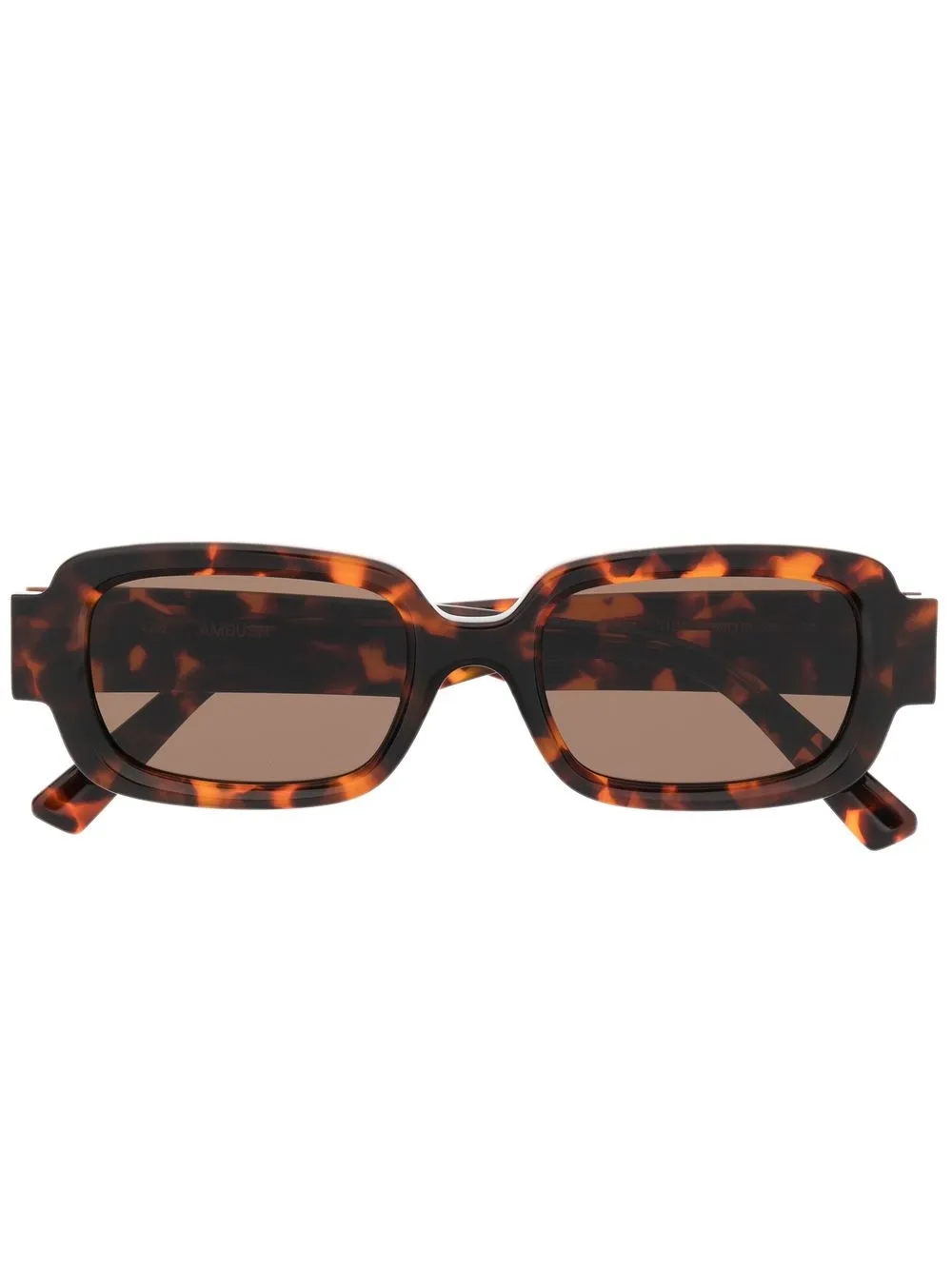 

Солнцезащитные очки Thia в прямоугольной оправе Ambush Eyewear, коричневый