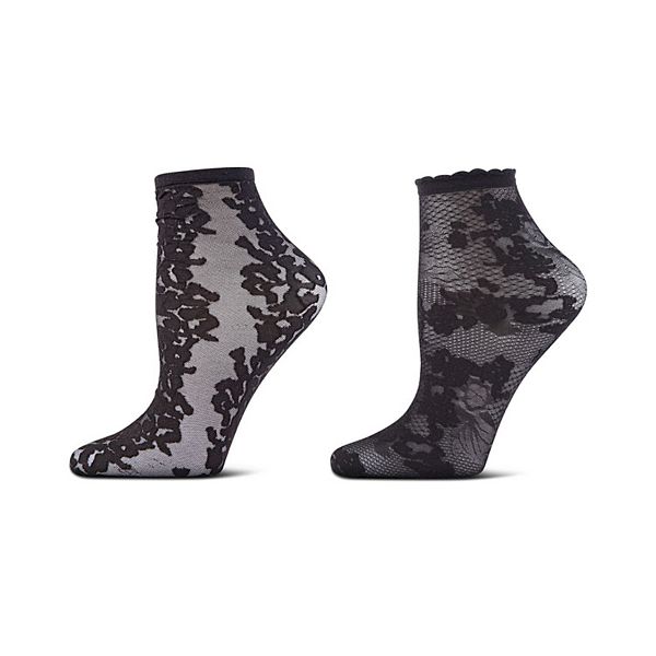 

Natori scarlet & animal sheer короткие носки Memoi