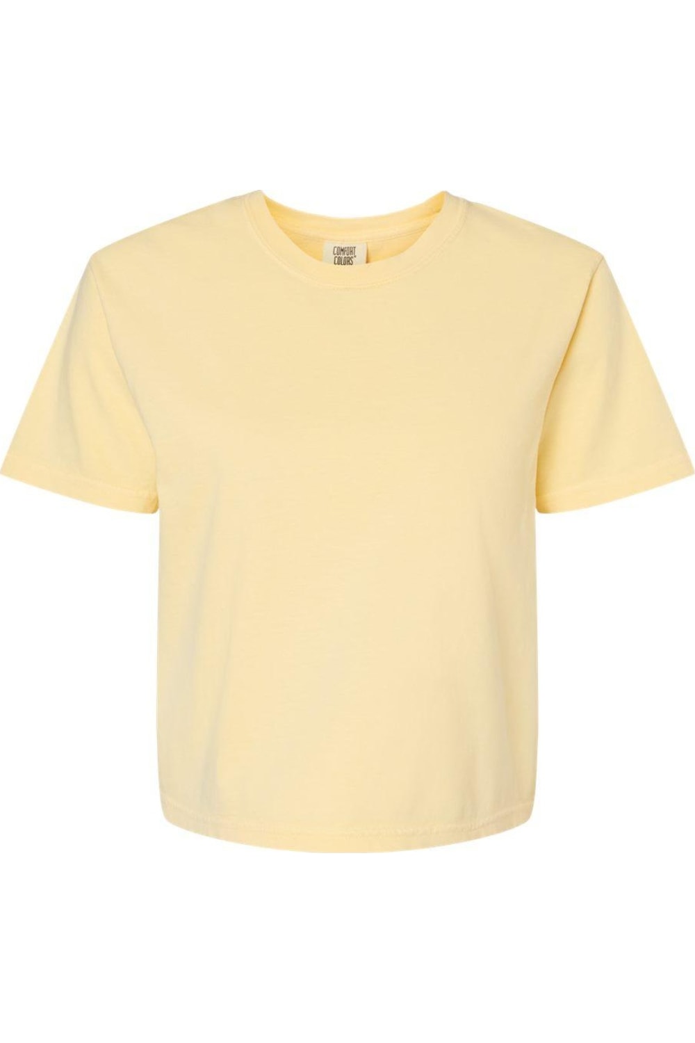 

Женская футболка свободного кроя Comfort Colors Heavyweight, цвет butter