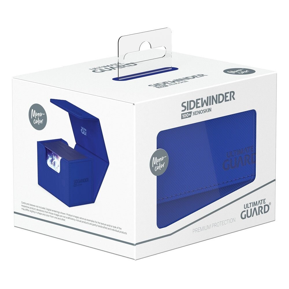 

Sidewinder 100+ XenoSkin Monocolor Blue Ultimate Guard