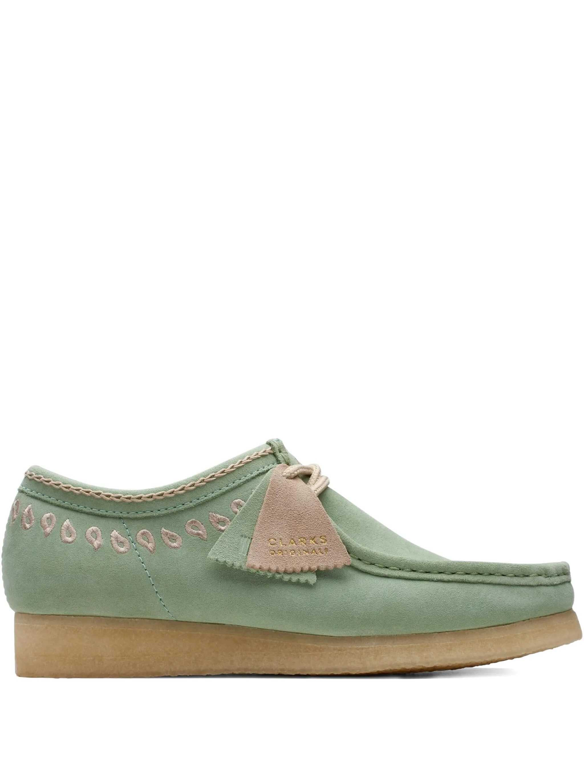 

Лоферы Wallabee Clarks Originals, зеленый