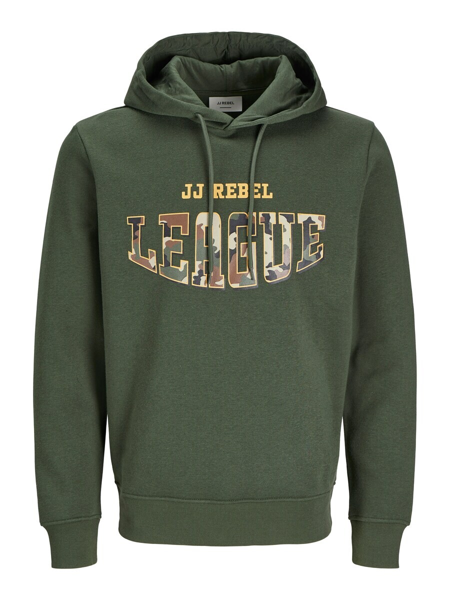 

Толстовка с капюшоном JJ Rebel Sweatshirt JREBHAMILTON, темно-зеленый