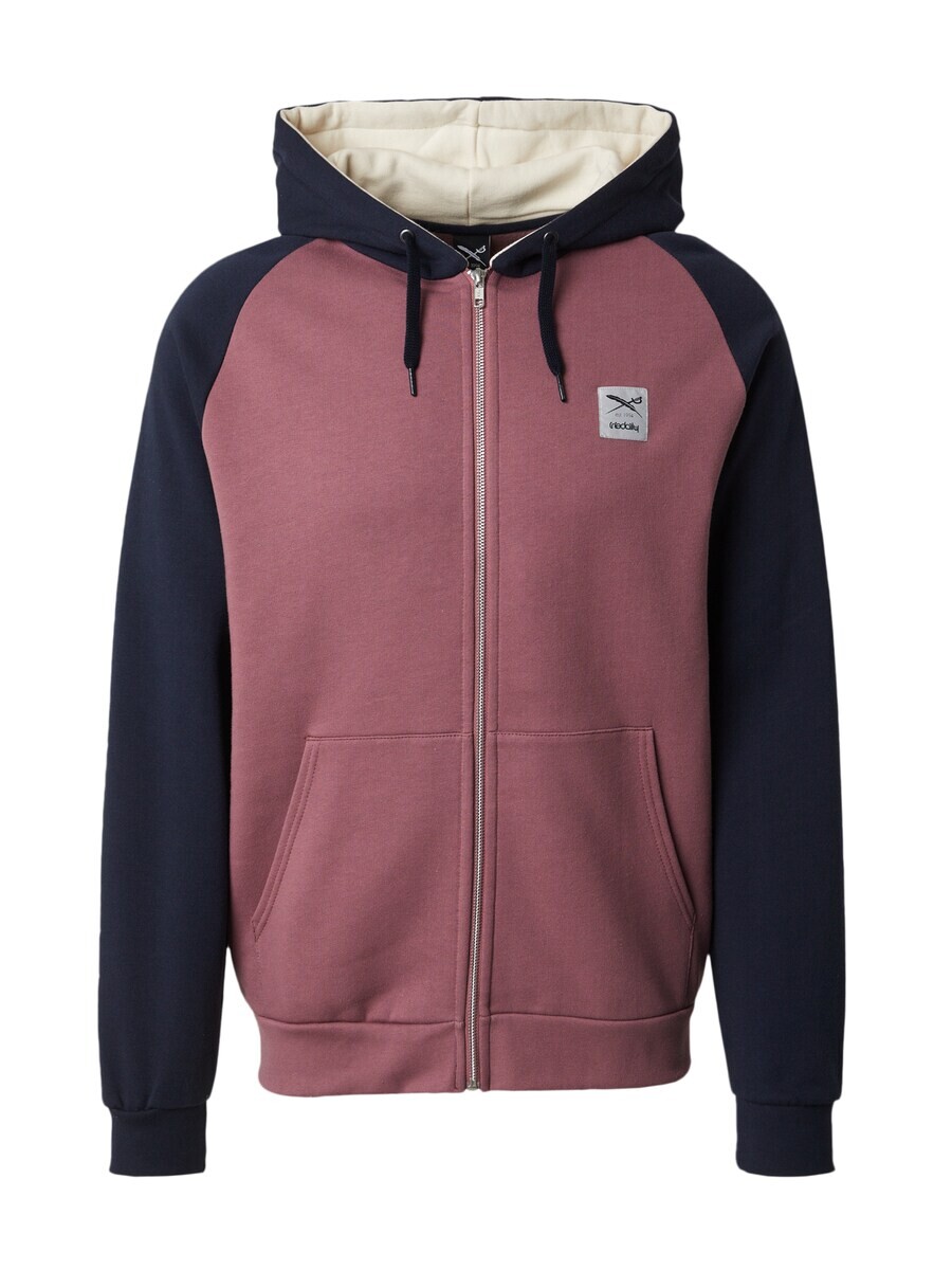 

Спортивная толстовка Iriedaily Zip-Up Hoodie De College 2, темно-синий