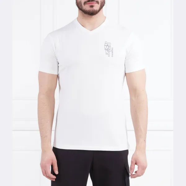 

Облегающая футболка Armani Exchange, белый