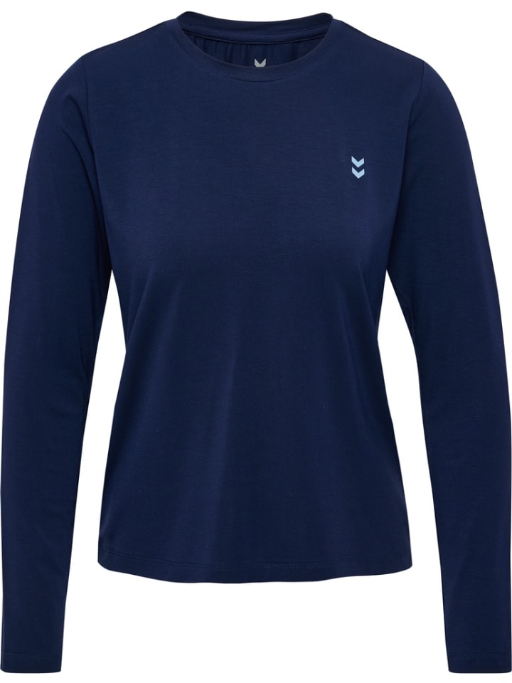 

Hummel Лонгслив с длинным рукавом «Yoga Soft Loose W T-Shirt Longsleeve» синего цвета