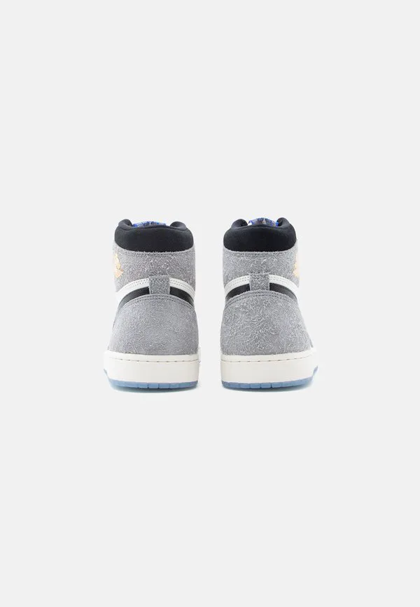 Air jordan 1 retro og rmstd унисекс высокие кроссовки Jordan, Cool Grey/Black/Sail/Game Royal/White — фото 3