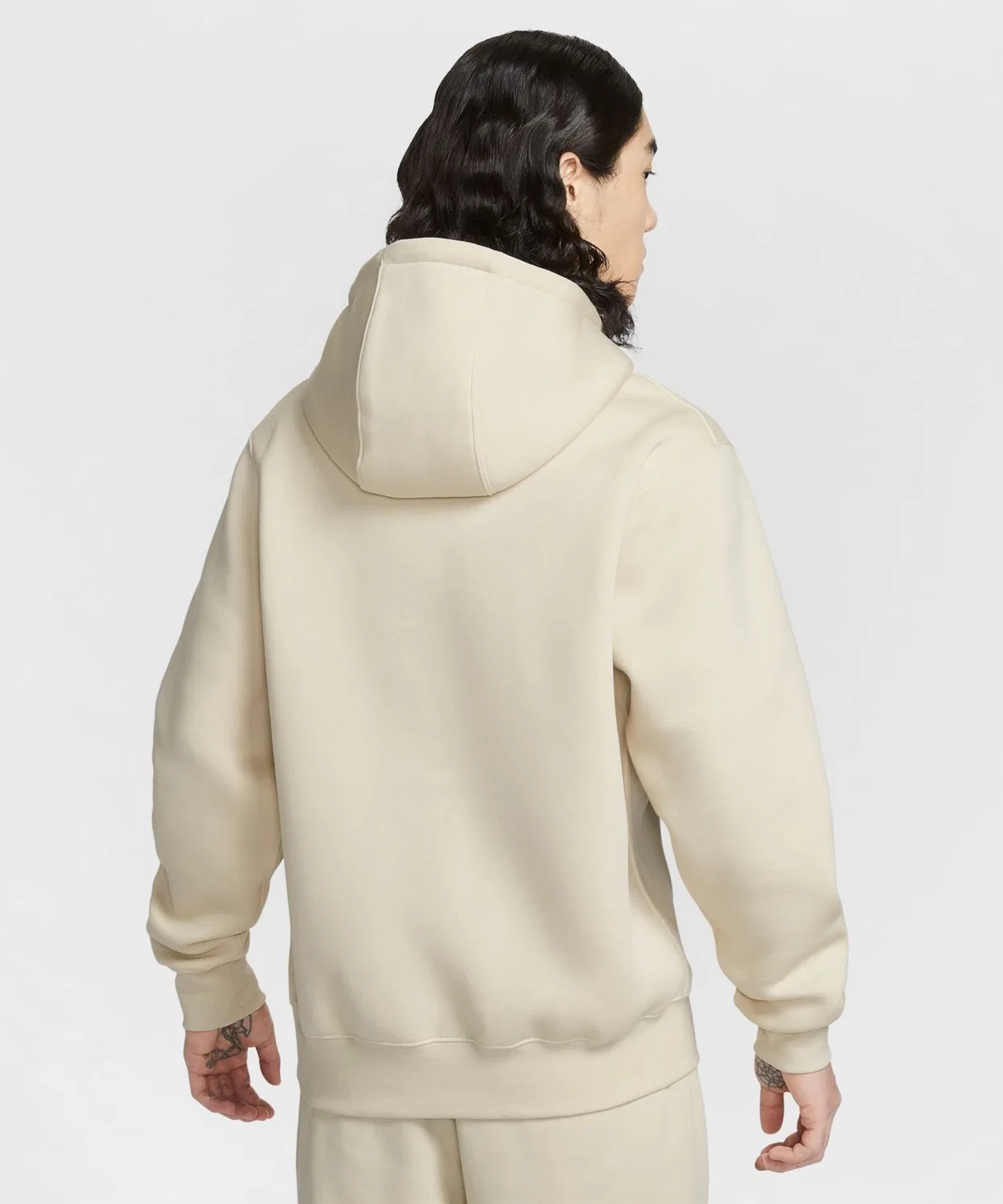 Свитшот Nike Club BB CTB L/S с логотипом, бордовый — фото 3