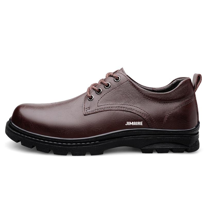 

King Jinmai Мужские повседневные туфли мужские низкие тёмно-коричневые, цвет Dark Brown