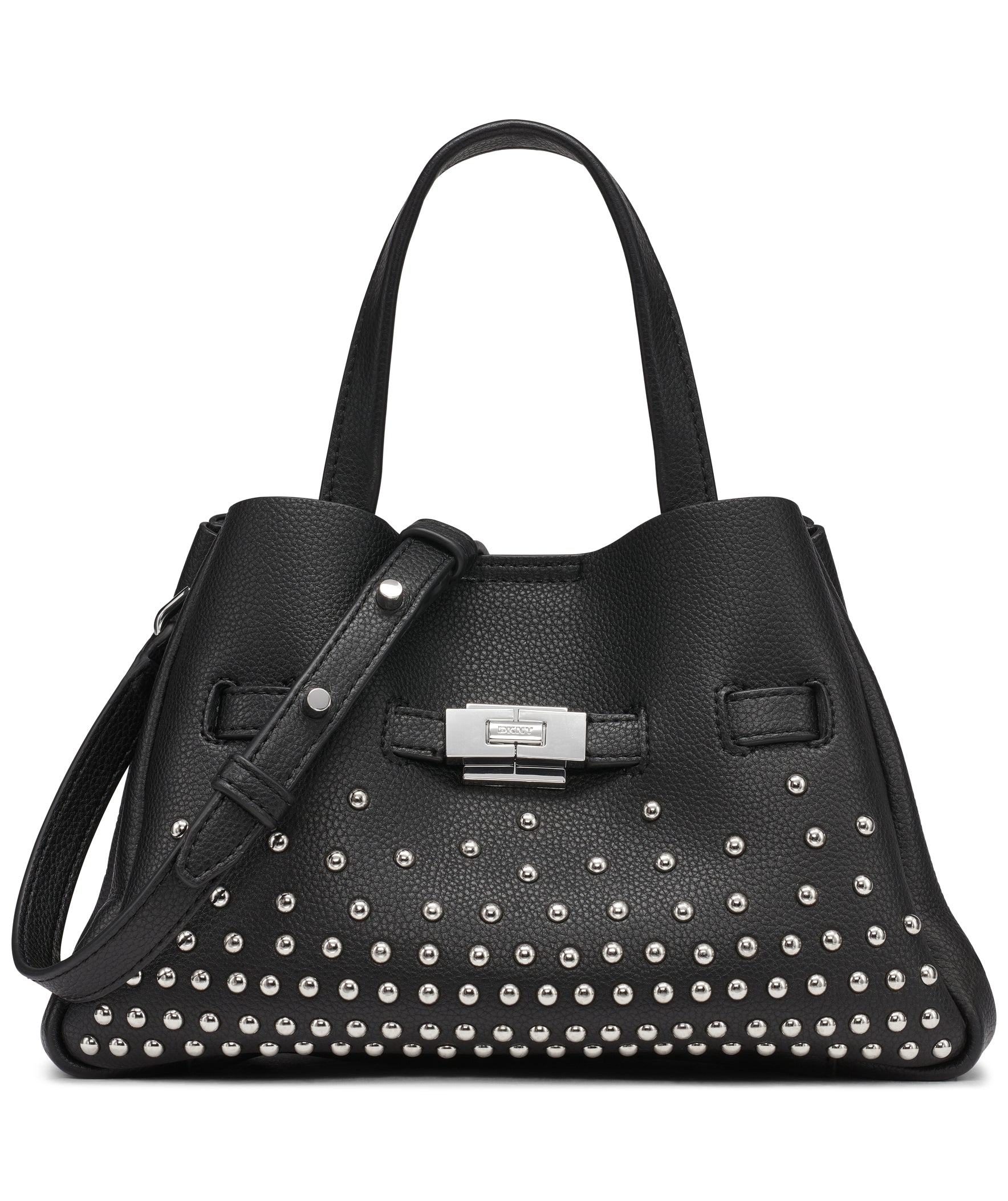 

Брайар Маленькая Сумка через плечо DKNY, черный/серебряный