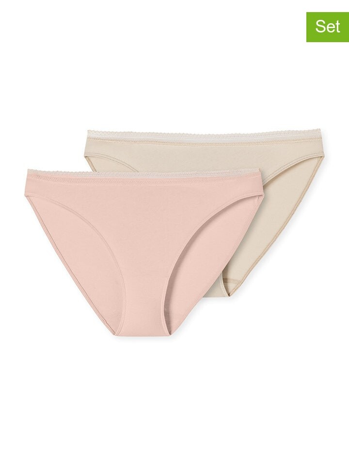 

Трусы Schiesser 2er Set, цвет rosa/beige
