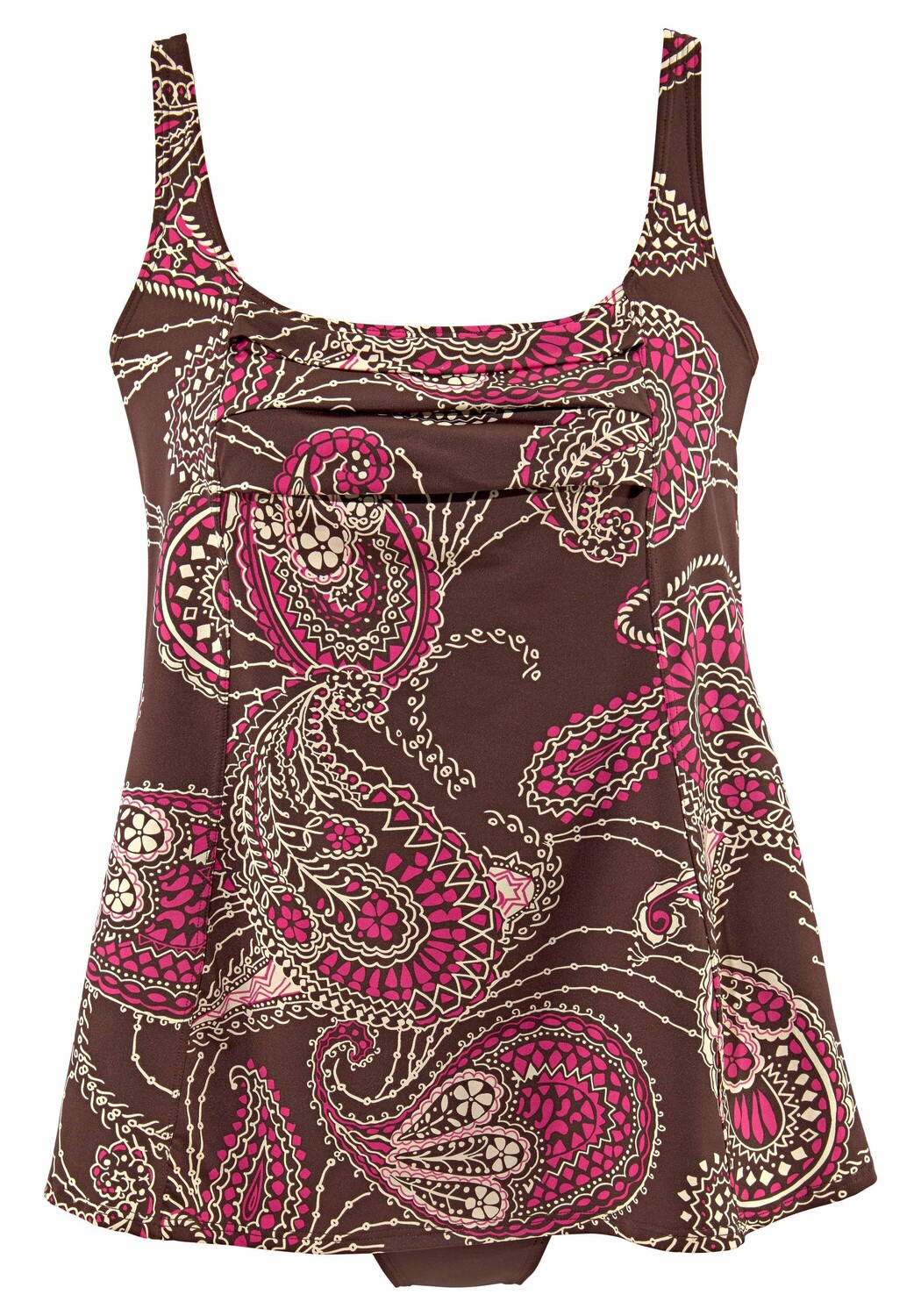 

Купальник LASCANA Badekleid, цвет braun bedruckt