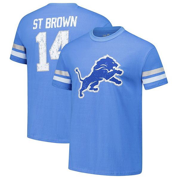 

Футболка Detroit Lions Amon-Ra St Brown oversized Majestic Threads
