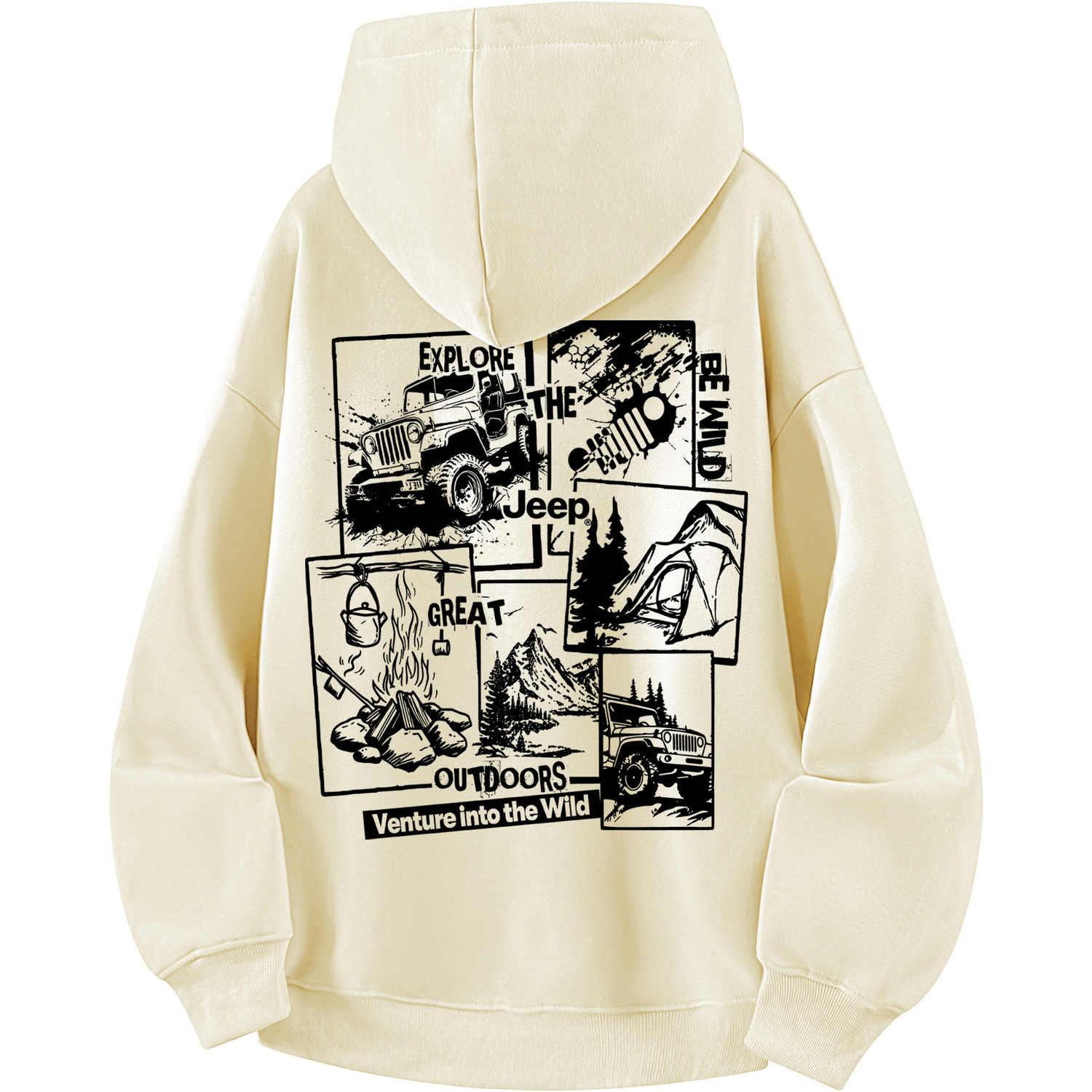 

Свитшот для верховой езды Casual Collection Unisex Jeep, оранжевый (fleece-lined)