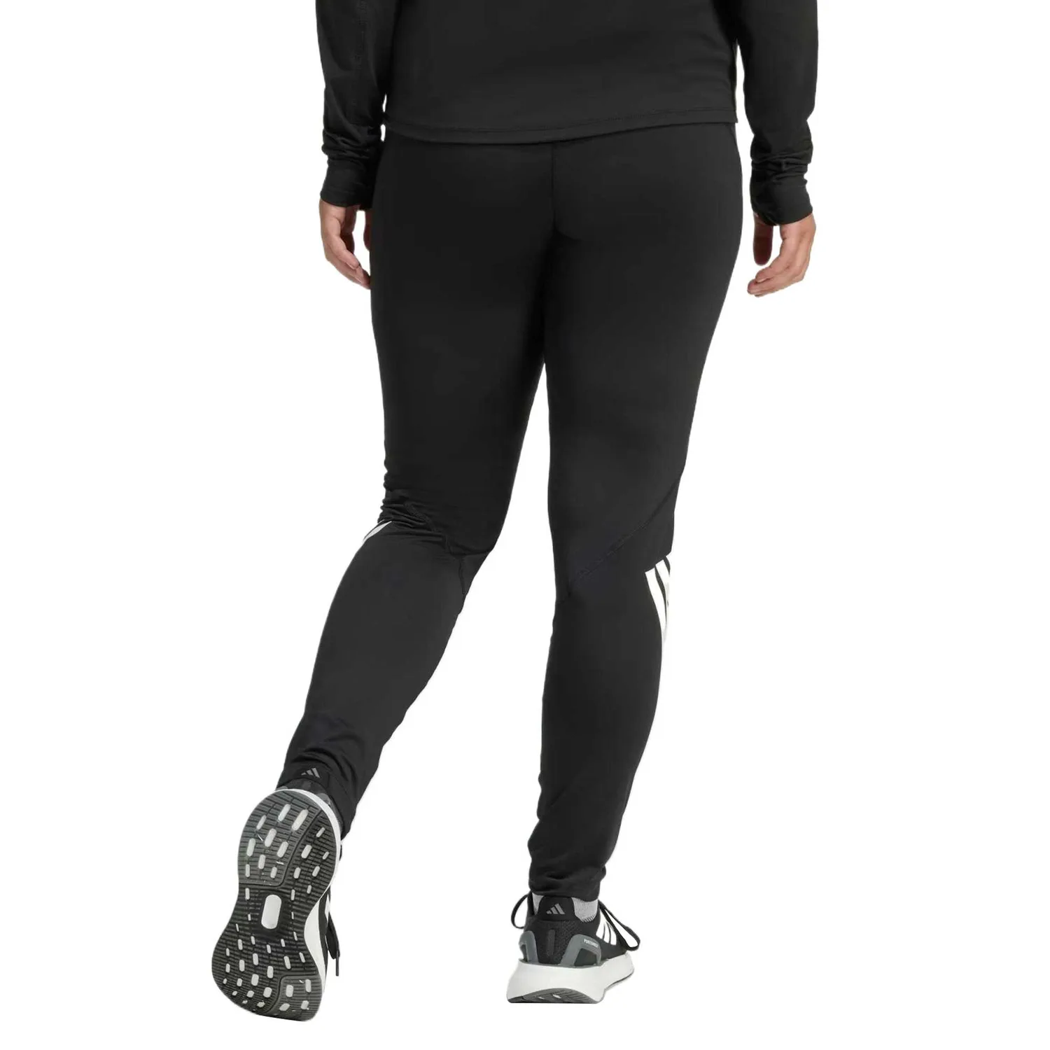 Брюки для бега climacool женские Adidas, черный — фото 4