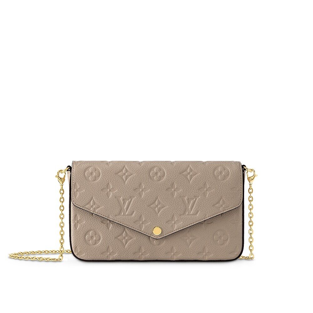 

Фелиси Пошетт Louis Vuitton, серый