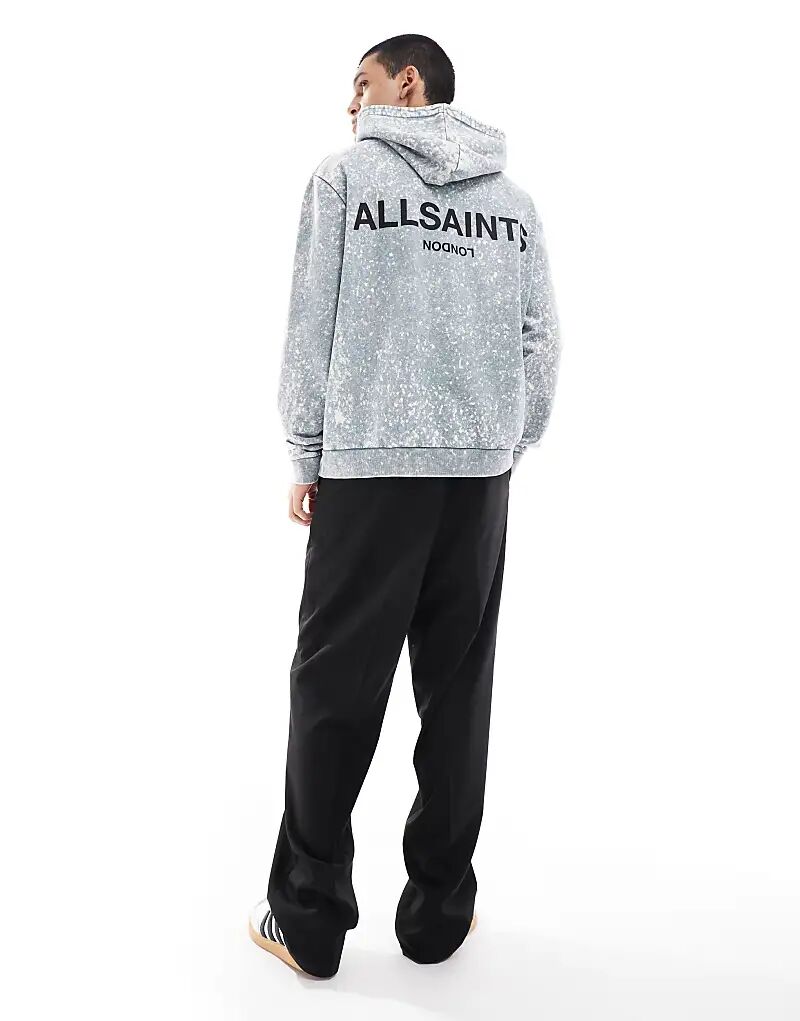 

Толстовка Underground Oth в цвете Stone Wash Grey AllSaints