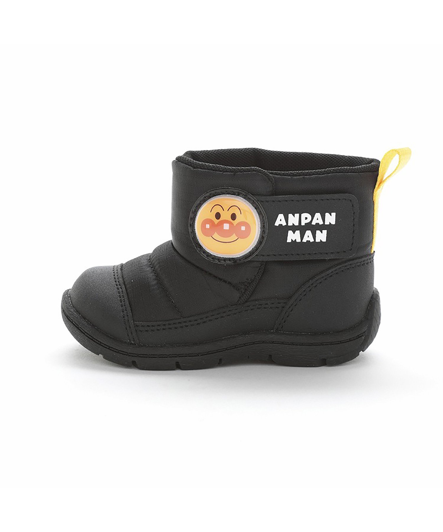 Детские туфли AP B60 черного цвета, Anpanman, детская обувь Moonstar, black — фото 4