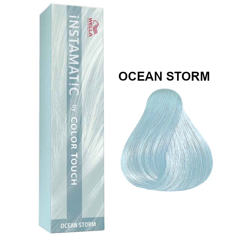 

Wella Color Touch Instamatic, Полуперманентная краска для волос без аммиака - Ocean Storm 60мл