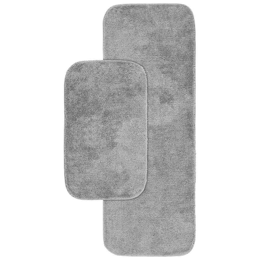 

Коврик-гирлянда «Деко», набор для ванной из 2 предметов Garland Rug, цвет Platinum Gray