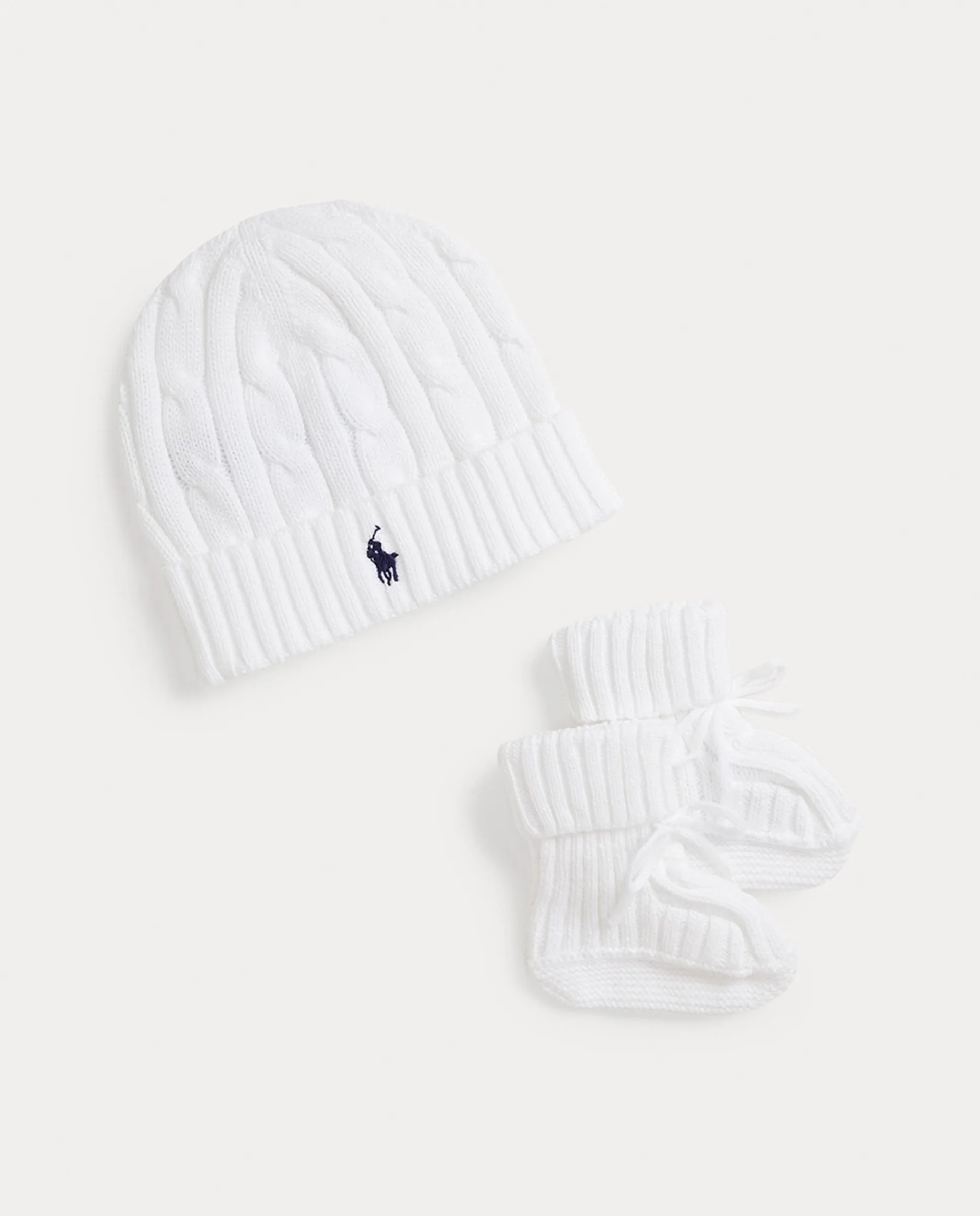 

Универсальный подарочный набор из двух предметов из хлопка Polo Ralph Lauren, белый