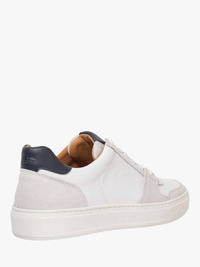 Tawly кожаные кроссовки на шнуровке Dune London, White/Multi — фото 3