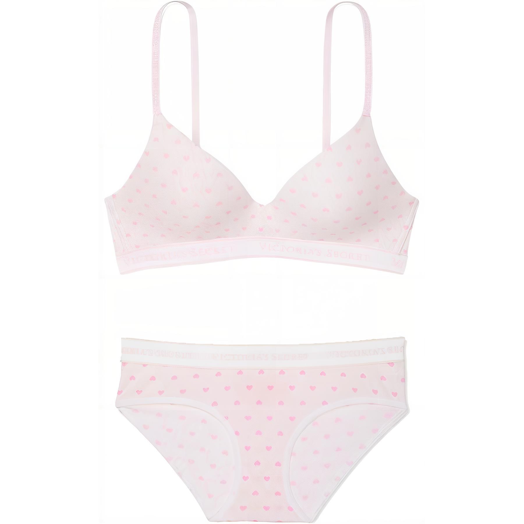 

Victoria's Secret Женский комплект белья светло-розовый