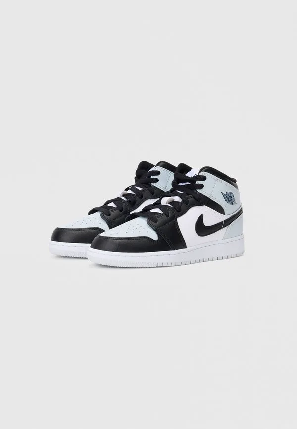 Кроссовки air jordan 1 mid унисекс Jordan, Black/Aura/Squadron Blue — фото 2