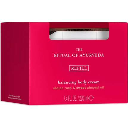 

Rituals Крем для тела Refill от The Ritual Of Ayurveda 220 мл с маслом индийской розы, сладкого миндаля и гималайским медом Успокаивающие и питательные свойства