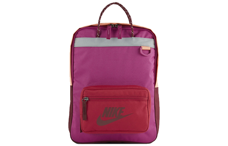 

Nike Рюкзак Tanjun из полиэстера, женский, обычный, фиолетовый и красный