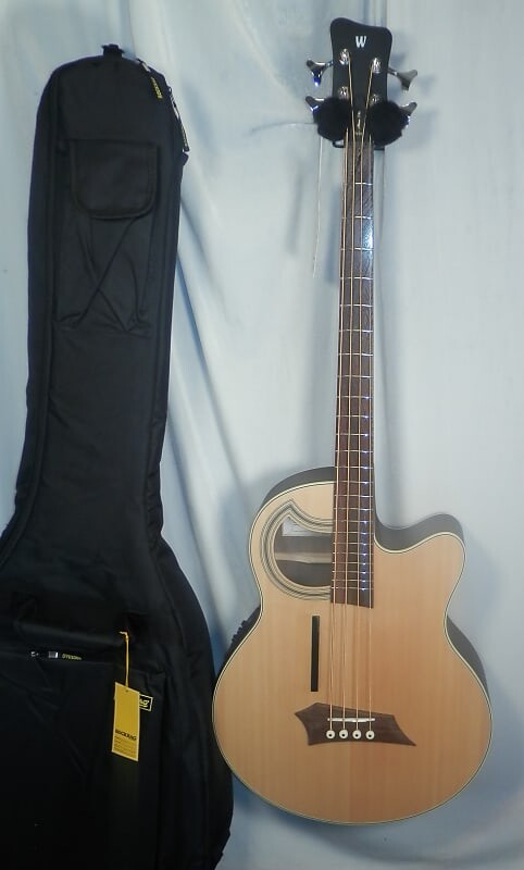 

Басс гитара Warwick RockBass Alien Deluxe Acoustic-Electric Bass with gig bag New