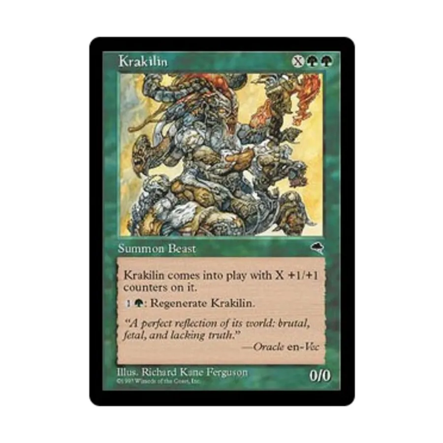 

CCG Кракилин (Ю), MTG - Tempest