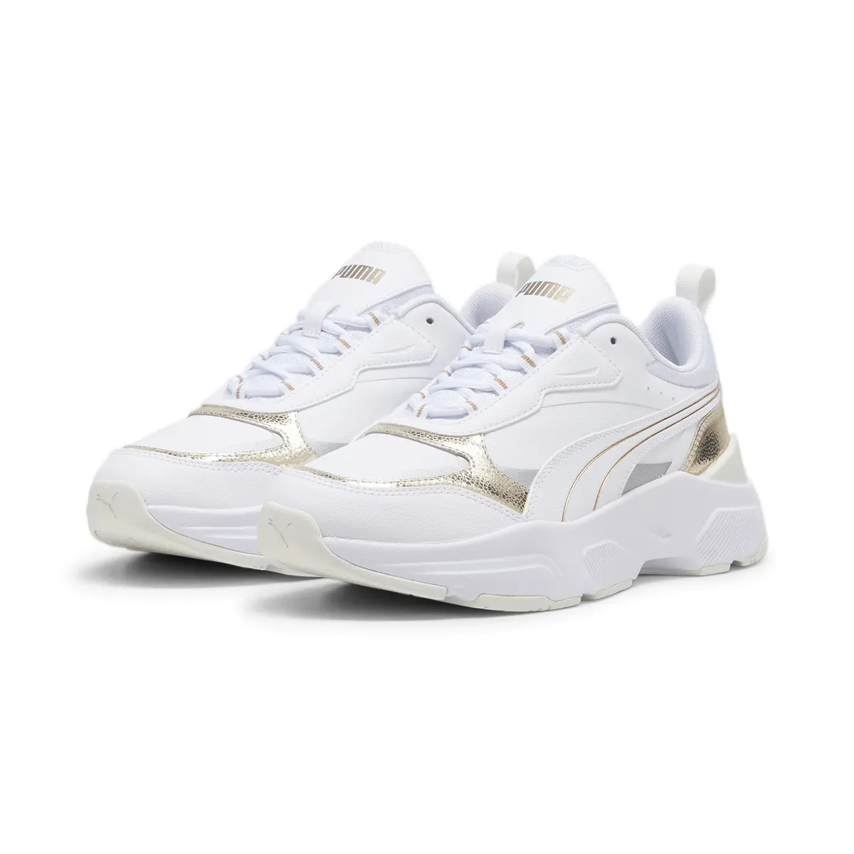 

Кроссовки PUMA "Cassia Metallic Shine Sneakers Women", серый