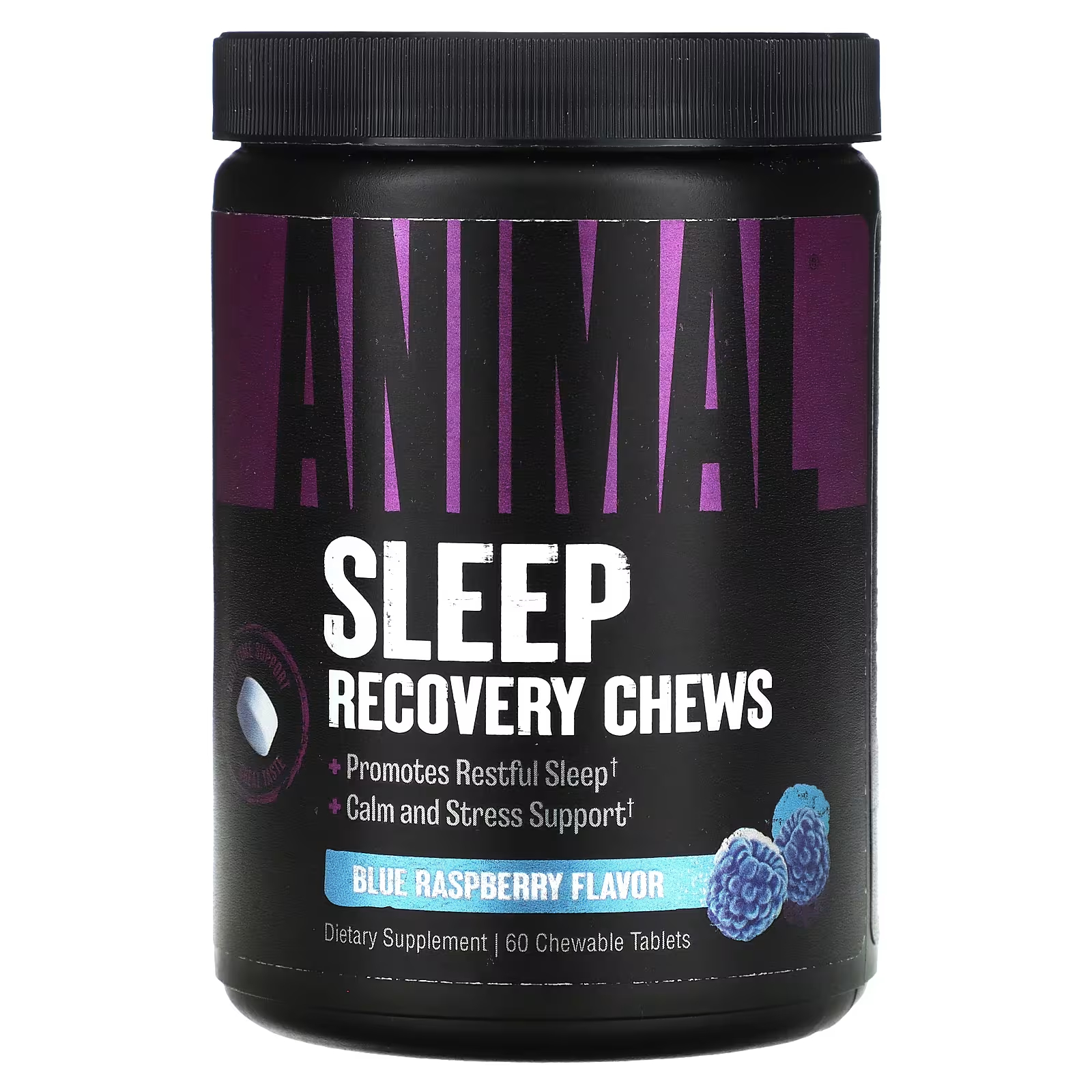 

Жевательные таблетки Animal Sleep Recovery Chews для восстановления сна, 60 жевательных таблеток