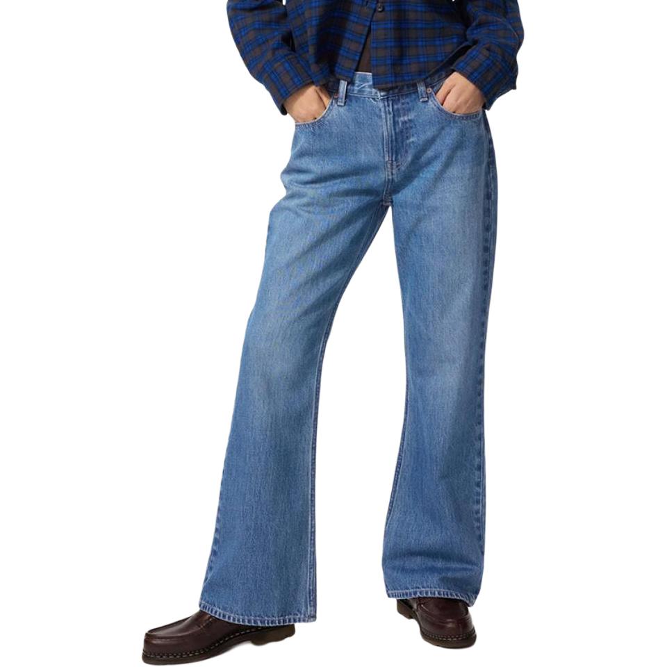 

UNIQLO Джинсы женские синие