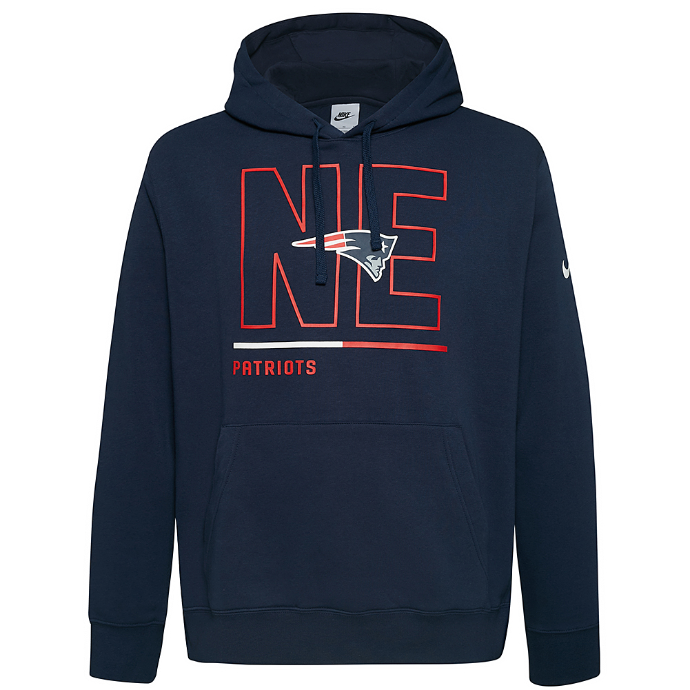 

Мужская толстовка с капюшоном Nike Club City New England Patriots NFL