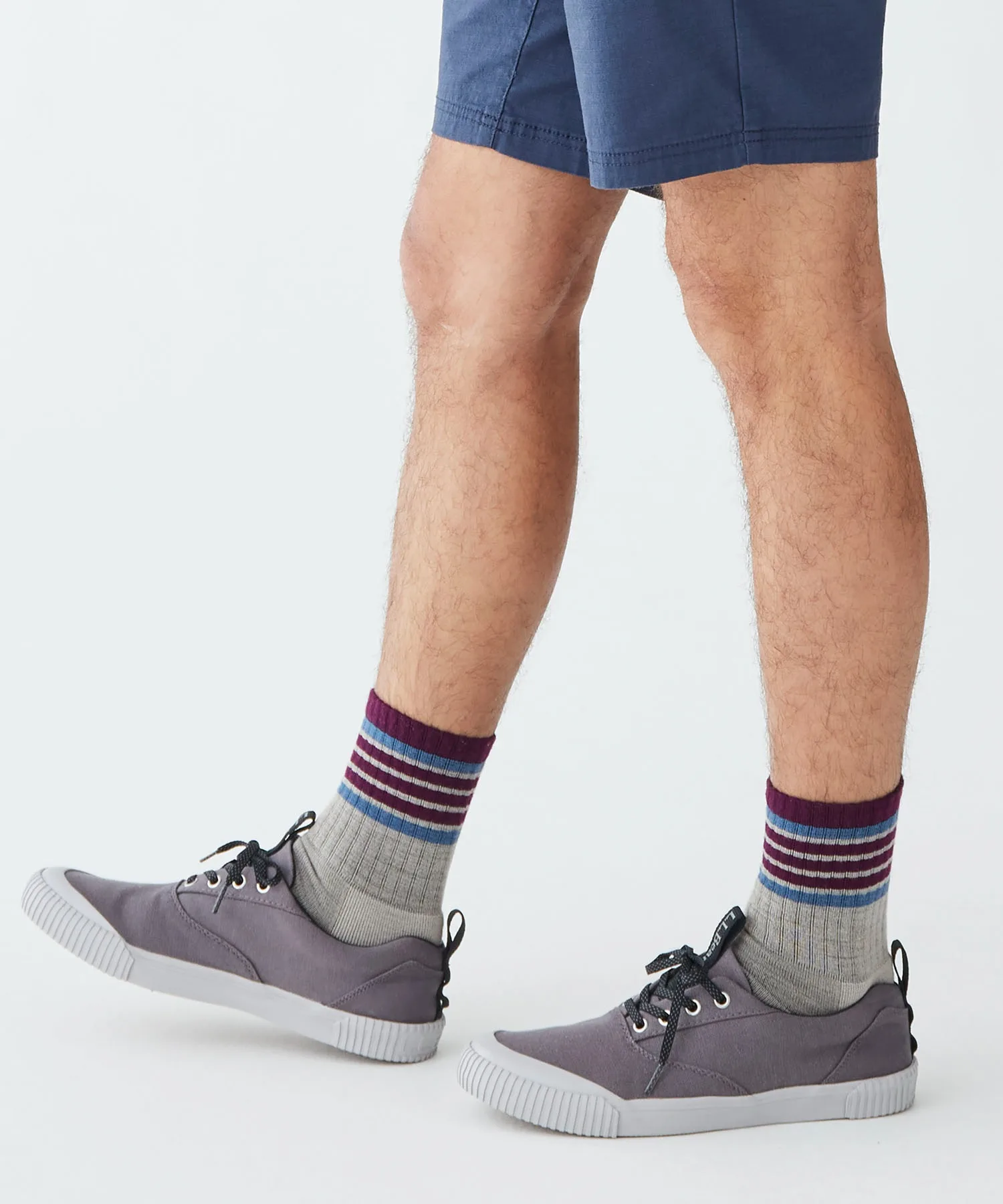 Мужские кроссовки из экологичных материалов Eco Woods Lace-Up Canvas L.L.Bean зелёные — фото 4