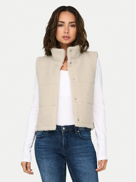 

Утепленный жилет regular fit Sandra 15320630 Only, бежевый