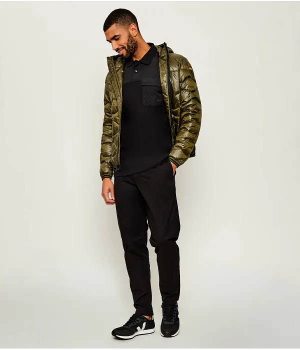 Брюки чинос ds-1 Tapered fit Boss Orange, черный — фото 2