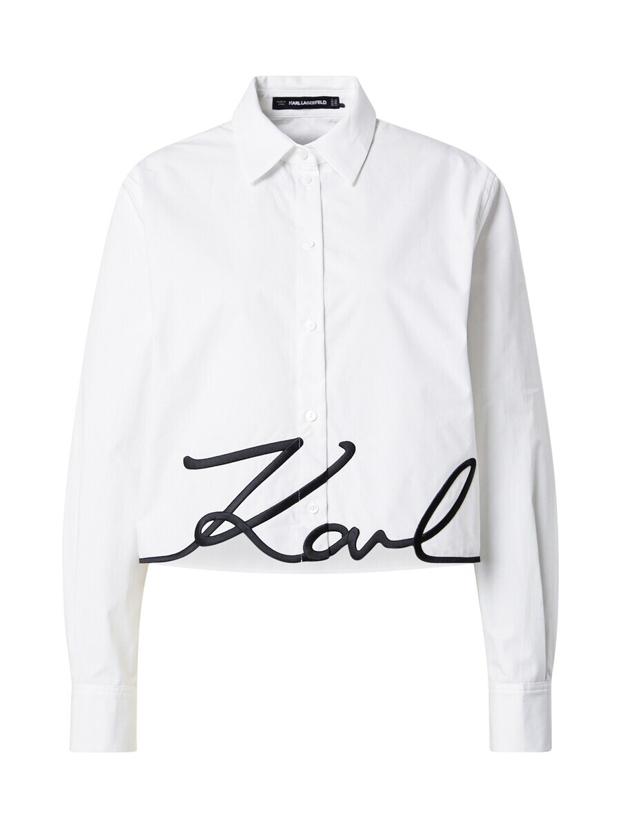 

Рубашка Karl Lagerfeld Blouse, белый