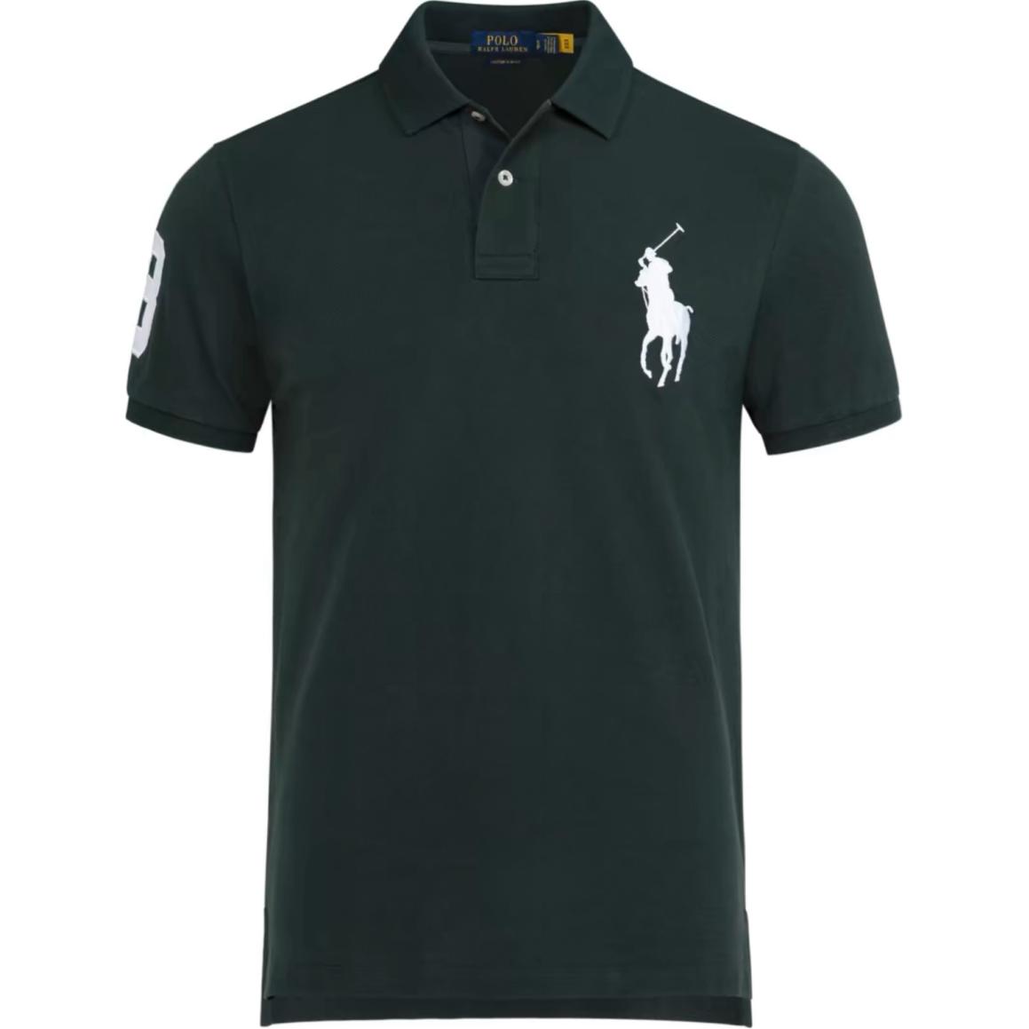 

SS22 Футболка поло мужская зеленая Polo Ralph Lauren