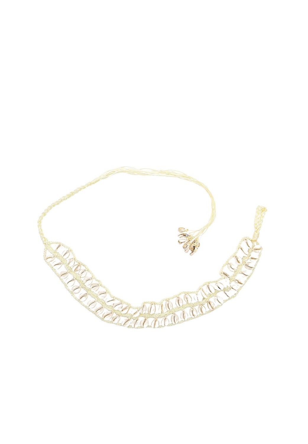 

Ремень для завязывания Shell King Shell Collezione alessandro, белый