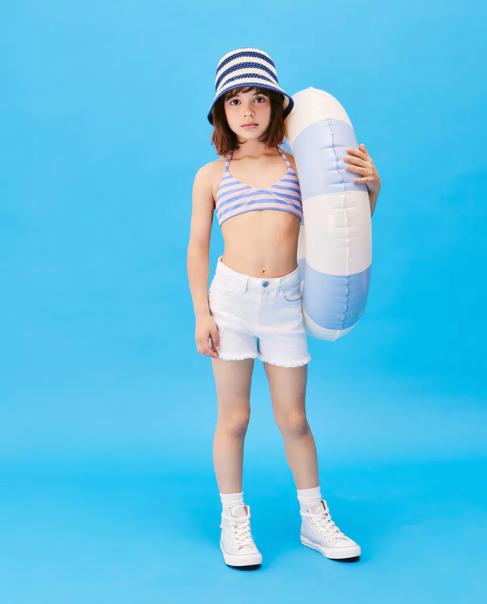

Девичье полосатое бикини Kids El Corte Inglés, многоцветный