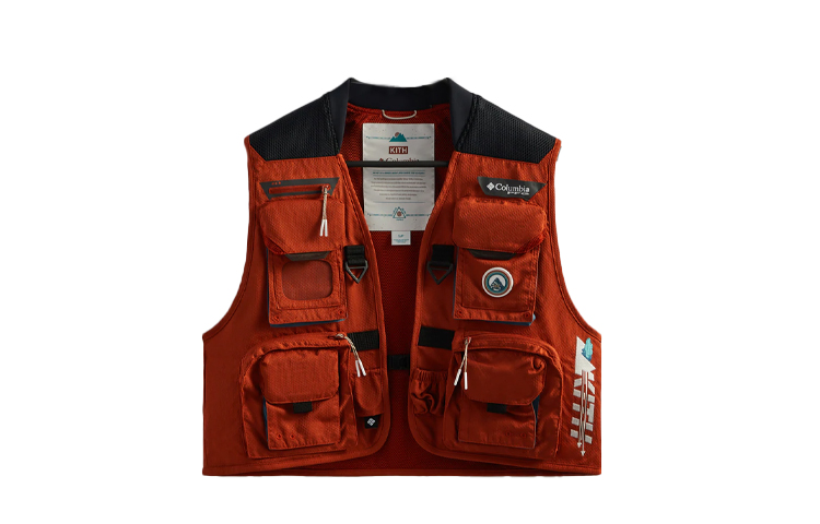 

Для жилета Columbia Henrys Fork V KITH, Blood Red, Красный, Для жилета Columbia Henrys Fork V KITH, Blood Red
